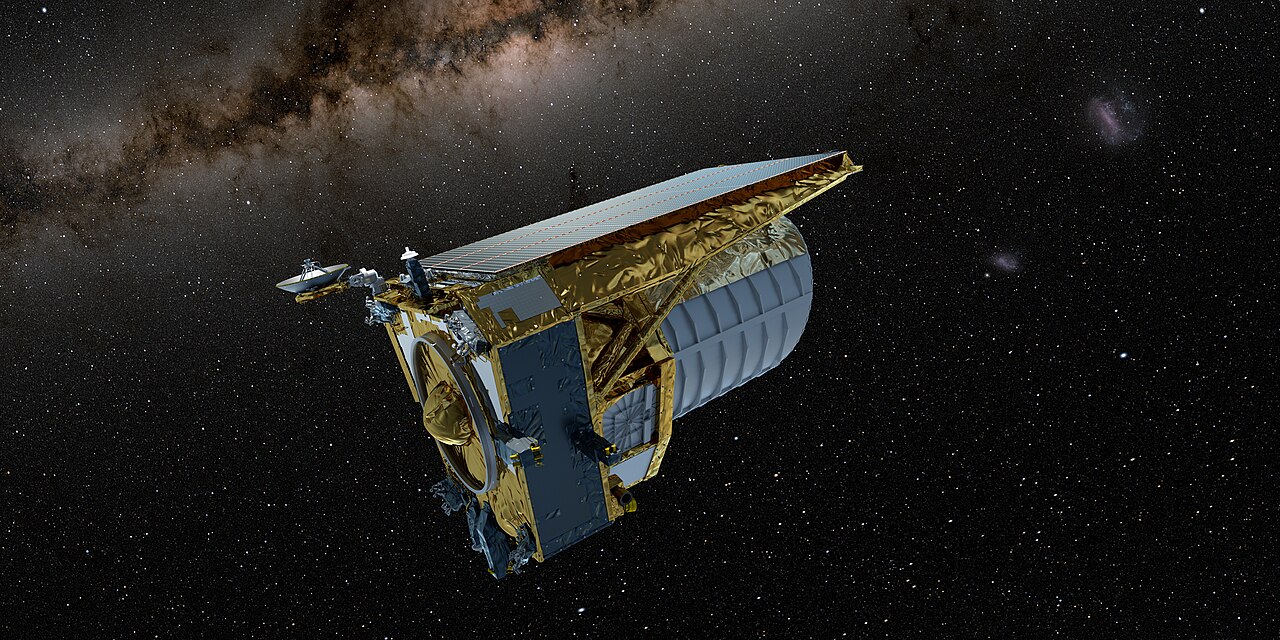 Euclid-ruimtetelescoop — illustratie van de missie