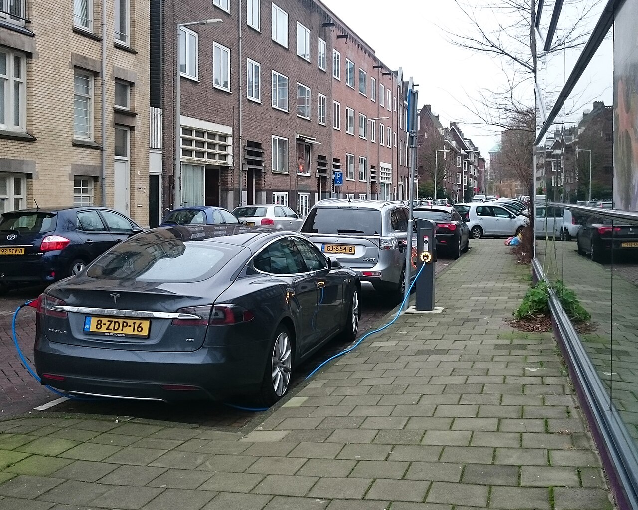 Elektrische auto · sfeerbeeld