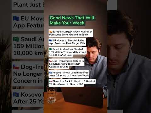 YouTube-thumbnail: 6 Good News That Will Make Your Week 👇
