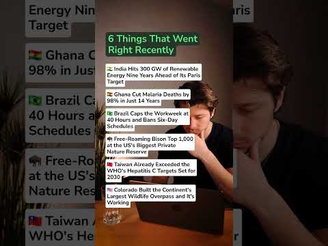 YouTube-thumbnail: 6 Things That Went Right Recently 👇